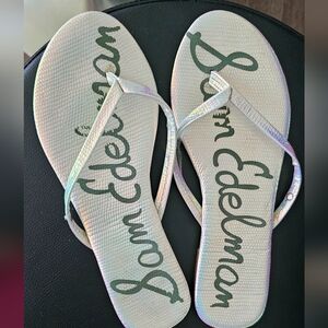 Sam Edelman iridescent sandals!!!